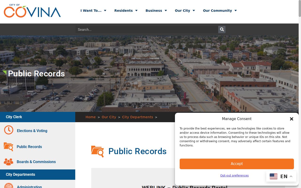 Covina people search public records page